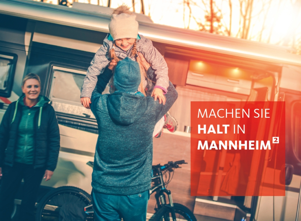 Machen Sie Halt am Wohnmobilstellplatz Mannheim-Neuostheim!